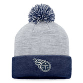 Tennessee Titans Women's Cuffed Knit Hat with Pom Gray | Fanatics