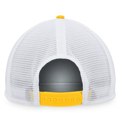 Nashville Predators Fanatics Foam Front Patch Trucker Snapback Hat - Gold/White - NHL