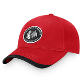 Chicago Blackhawks Fanatics Fundamental Adjustable Hat - Red - NHL