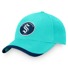 Seattle Kraken Fanatics Fundamental Adjustable Hat - Light Blue - NHL