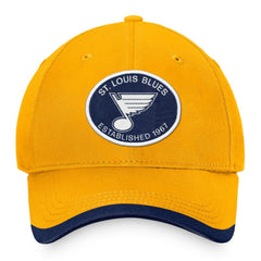 St. Louis Blues Fanatics Fundamental Adjustable Hat - Gold - NHL