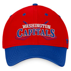Washington Capitals Fanatics Heritage Vintage Flex Hat - Red/Blue - NHL