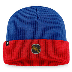 Washington Capitals Fanatics Heritage Vintage Cuffed Knit Hat - Blue/Red - NHL
