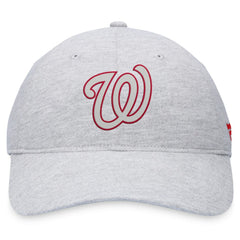 Washington Nationals Fanatics Logo Adjustable Hat - MLB