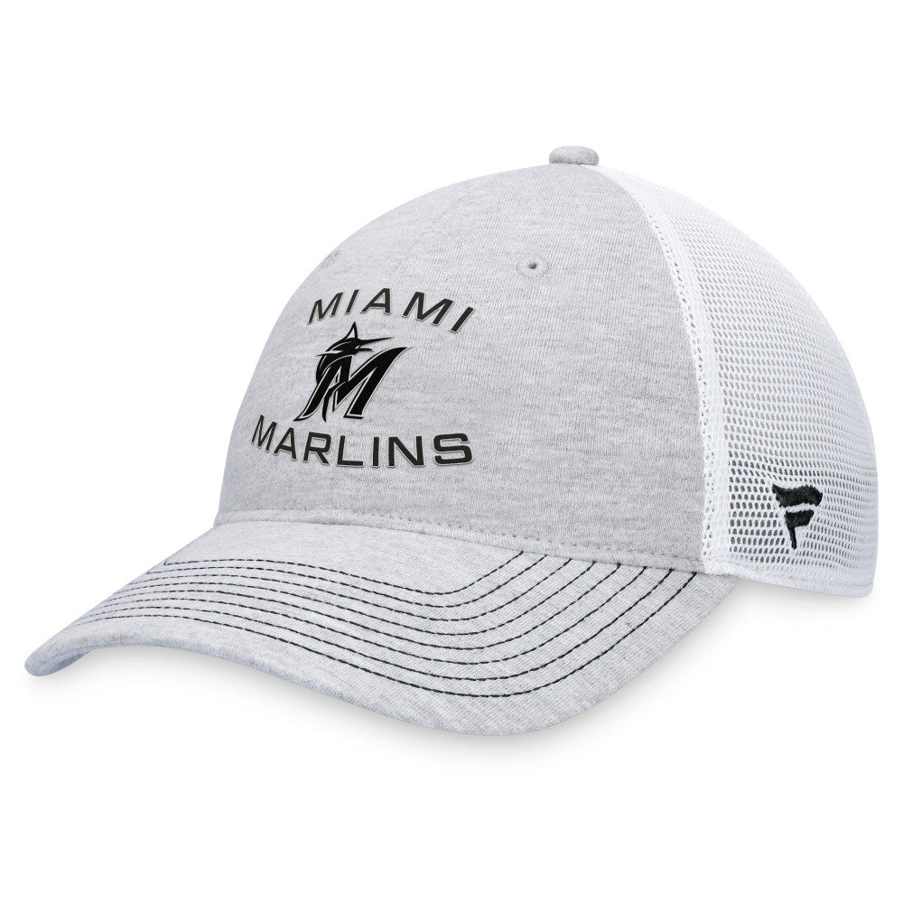 Miami Marlins Fanatics Trucker Adjustable Hat - MLB