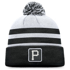 Pittsburgh Pirates Fanatics Cuffed Knit Hat with Pom - MLB
