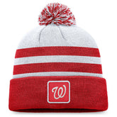Washington Nationals Fanatics Cuffed Knit Hat with Pom - MLB