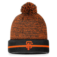 San Francisco Giants Fanatics Space-Dye Cuffed Knit Hat with Pom - MLB