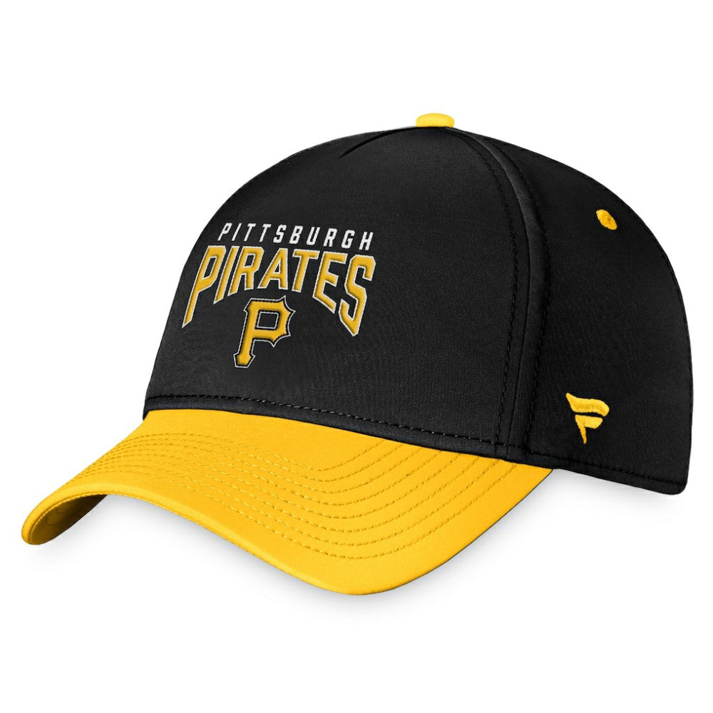 Pittsburgh Pirates Fanatics Stacked Logo Flex Hat - MLB