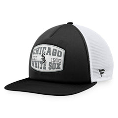 Chicago White Sox Fanatics Foam Front Patch Trucker Snapback Hat - MLB