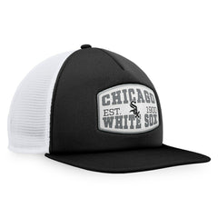 Chicago White Sox Fanatics Foam Front Patch Trucker Snapback Hat - MLB