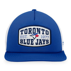 Toronto Blue Jays Fanatics Foam Front Patch Trucker Snapback Hat - MLB