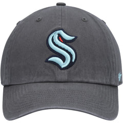 Seattle Kraken '47 Clean Up Adjustable Hat - Charcoal - NHL