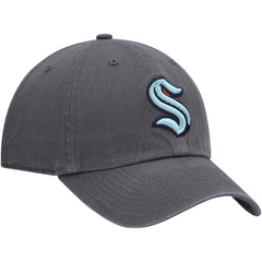 Seattle Kraken '47 Clean Up Adjustable Hat - Charcoal - NHL