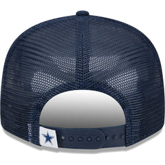 Dallas Cowboys New Era Main Trucker 9FIFTY Snapback Hat Navy | NFL