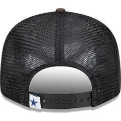 Dallas Cowboys New Era Main Trucker 9FIFTY Snapback Hat Camo | NFL