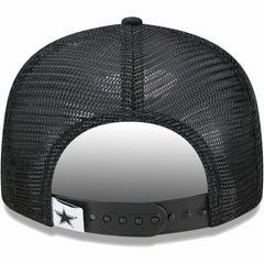 Dallas Cowboys New Era Youth Main B-Dub 9FIFTY Trucker Adjustable Hat Black | NFL