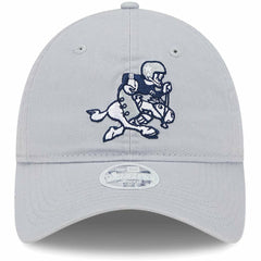 Dallas Cowboys New Era Women's Throwback Main Core Classic 2.0 9TWENTY Adjustable Hat Gray | NFL