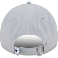 Dallas Cowboys New Era Women's Main Core Classic 2.0 9TWENTY Adjustable Hat Gray | NFL