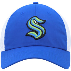 Seattle Kraken adidas Color Pop Trucker Adjustable Hat - Blue - NHL