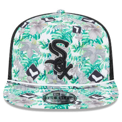 Chicago White Sox New Era Tropic Floral Golfer Lightly Structured Snapback Hat Hats - MLB