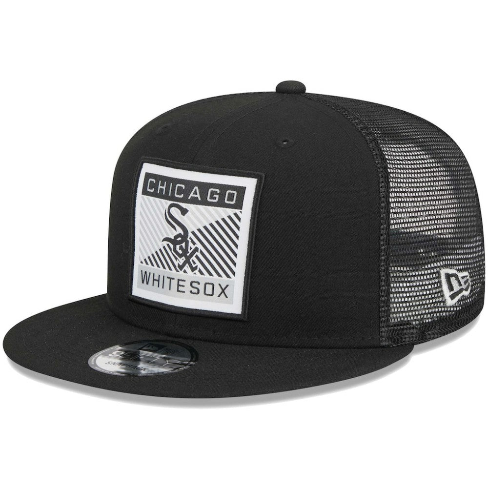 Chicago White Sox New Era Scratch Squared Trucker 9FIFTY Snapback Hat - MLB