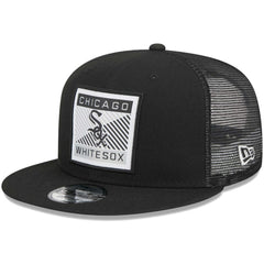 Chicago White Sox New Era Scratch Squared Trucker 9FIFTY Snapback Hat - MLB