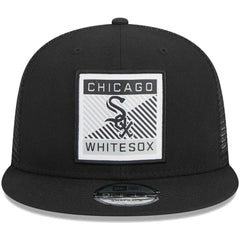 Chicago White Sox New Era Scratch Squared Trucker 9FIFTY Snapback Hat - MLB