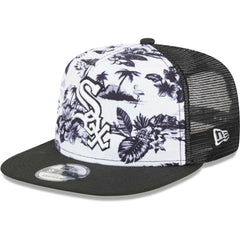 Chicago White Sox New Era Vacay 2.0 A-Frame Trucker 9FIFTY Snapback Hat - MLB