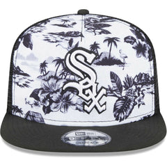 Chicago White Sox New Era Vacay 2.0 A-Frame Trucker 9FIFTY Snapback Hat - MLB