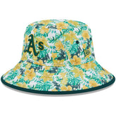 Athletics New Era Tropic Floral Bucket Hat Hats - MLB