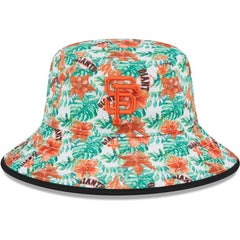 San Francisco Giants New Era Tropic Floral Bucket Hat Hats - MLB