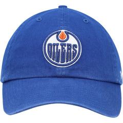 Edmonton Oilers '47 Clean Up Adjustable Hat - Royal - NHL