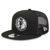 Dallas Mavericks 9FIFTY Snapback Trucker Hat Black - NBA
