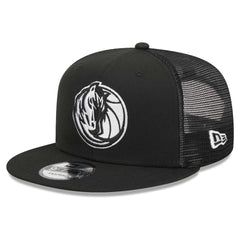 Dallas Mavericks 9FIFTY Snapback Trucker Hat Black - NBA