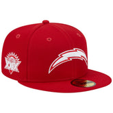 Los Angeles Chargers New Era Super Bowl XXIX Main Patch 59FIFTY Fitted Hat Scarlet | NFL