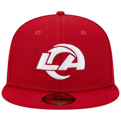 Los Angeles Rams New Era 1990 Hawaii Pro Bowl Main Patch 59FIFTY Fitted Hat Scarlet | NFL