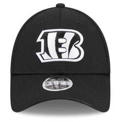 Cincinnati Bengals New Era Youth Main B-Dub 9FORTY Adjustable Hat Black | NFL