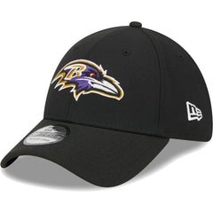 Baltimore Ravens New Era Main 39THIRTY Flex Hat Black | NFL