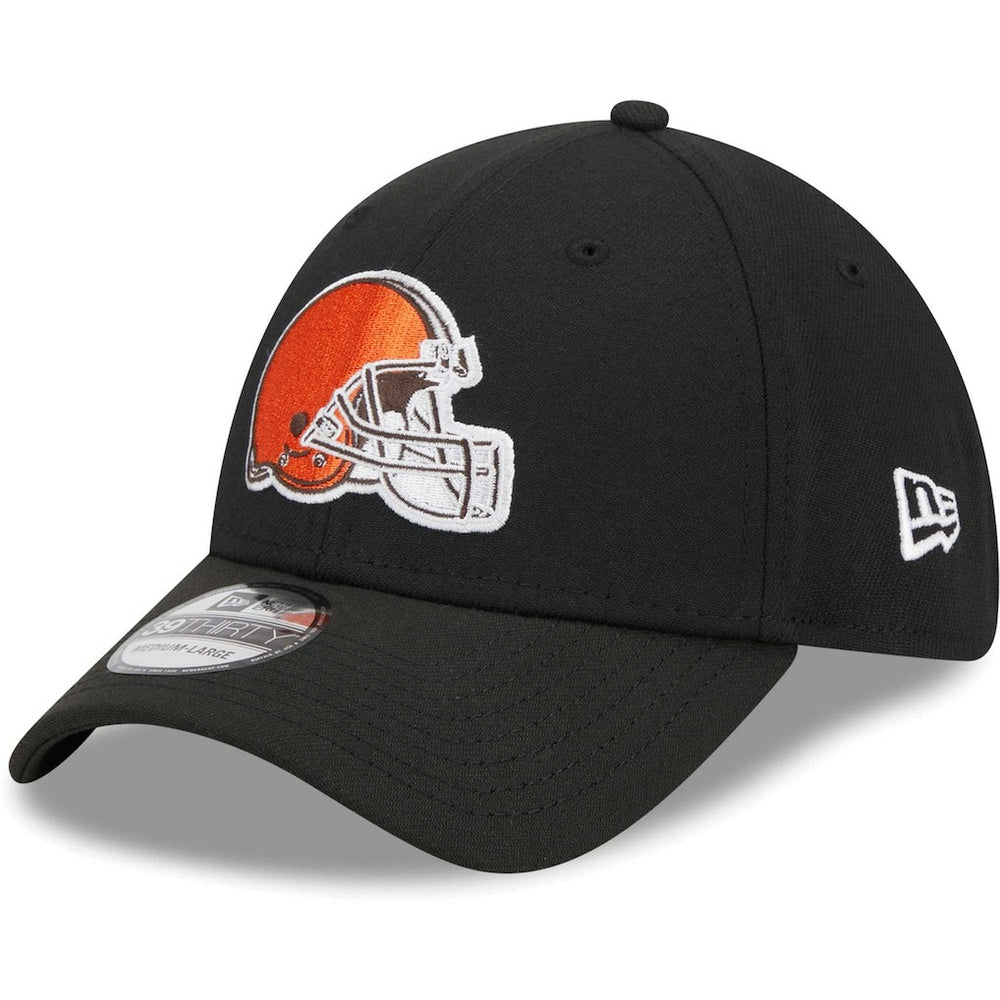 Cleveland Browns New Era Main 39THIRTY Flex Hat Black | NFL