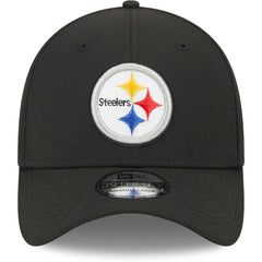 Pittsburgh Steelers New Era Main 39THIRTY Flex Hat Black | NFL