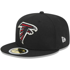 Atlanta Falcons New Era Youth Main 59FIFTY Fitted Hat Black | NFL