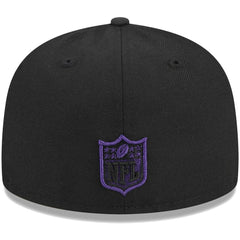 Baltimore Ravens New Era Youth Main 59FIFTY Fitted Hat Black | NFL
