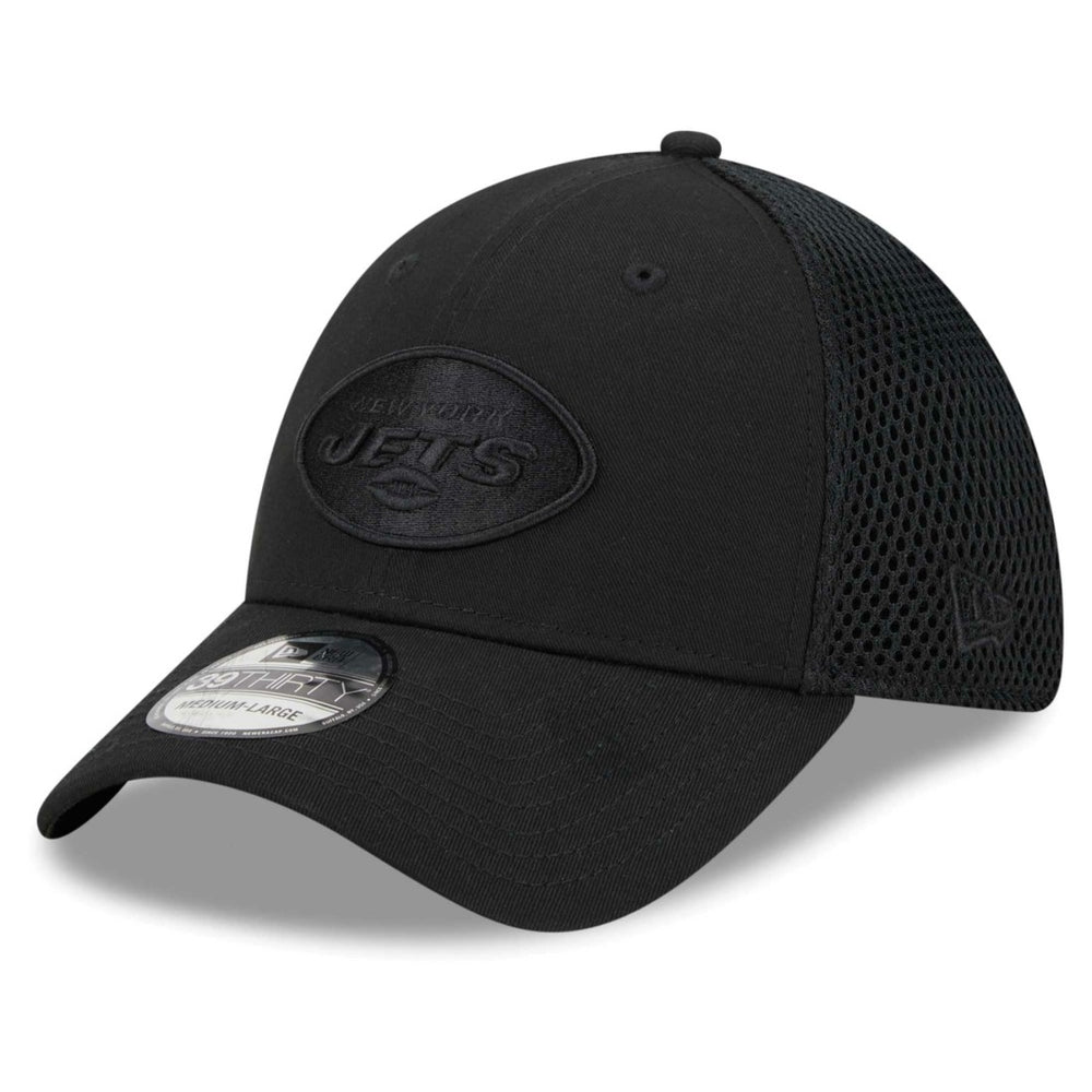 New York Jets New Era Main Neo 39THIRTY Flex Hat Black | NFL
