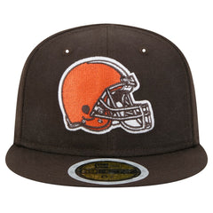 Cleveland Browns New Era Main 59FIFTY Fitted Hat Brown | NFL
