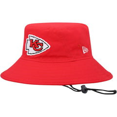 Kansas City Chiefs New Era Main Bucket Hat Red | NFL