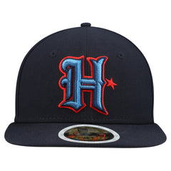 Houston Texans New Era Main 59FIFTY Fitted Hat Navy | NFL
