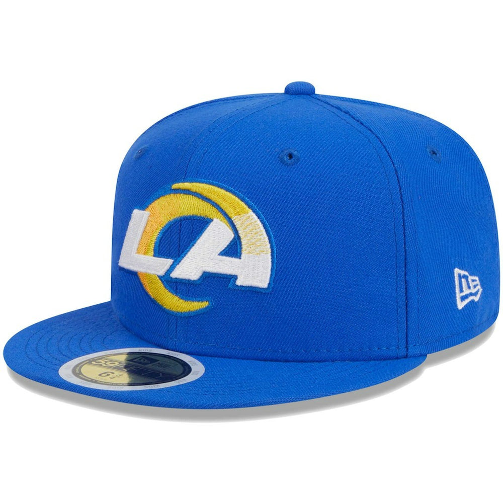 Los Angeles Rams New Era Youth Main 59FIFTY Fitted Hat Royal | NFL