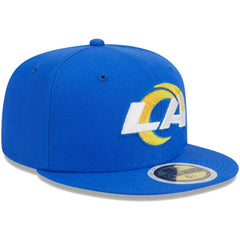 Los Angeles Rams New Era Youth Main 59FIFTY Fitted Hat Royal | NFL