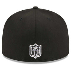 New Orleans Saints New Era Main Patch 59FIFTY Fitted Hat Black | NFL